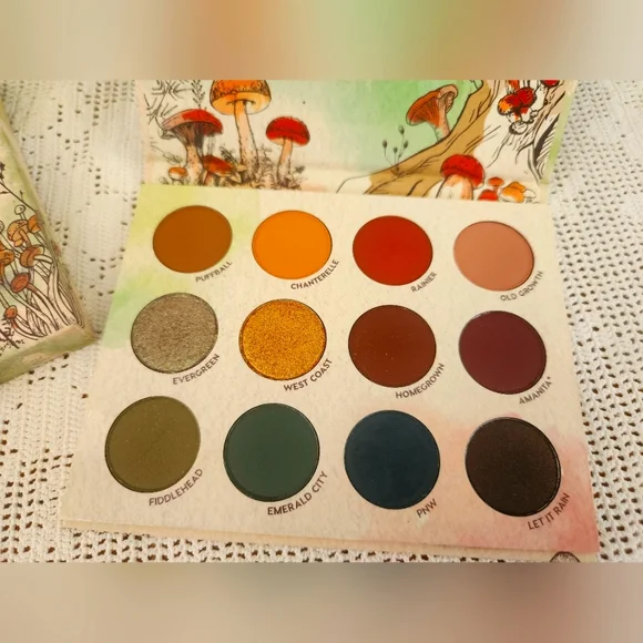 NWT Colourpop X Raw Beauty Kristi At Forest Sight Eyeshadow Palette - Picture 2 of 3
